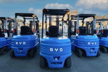 BYDフォークリフト登場！