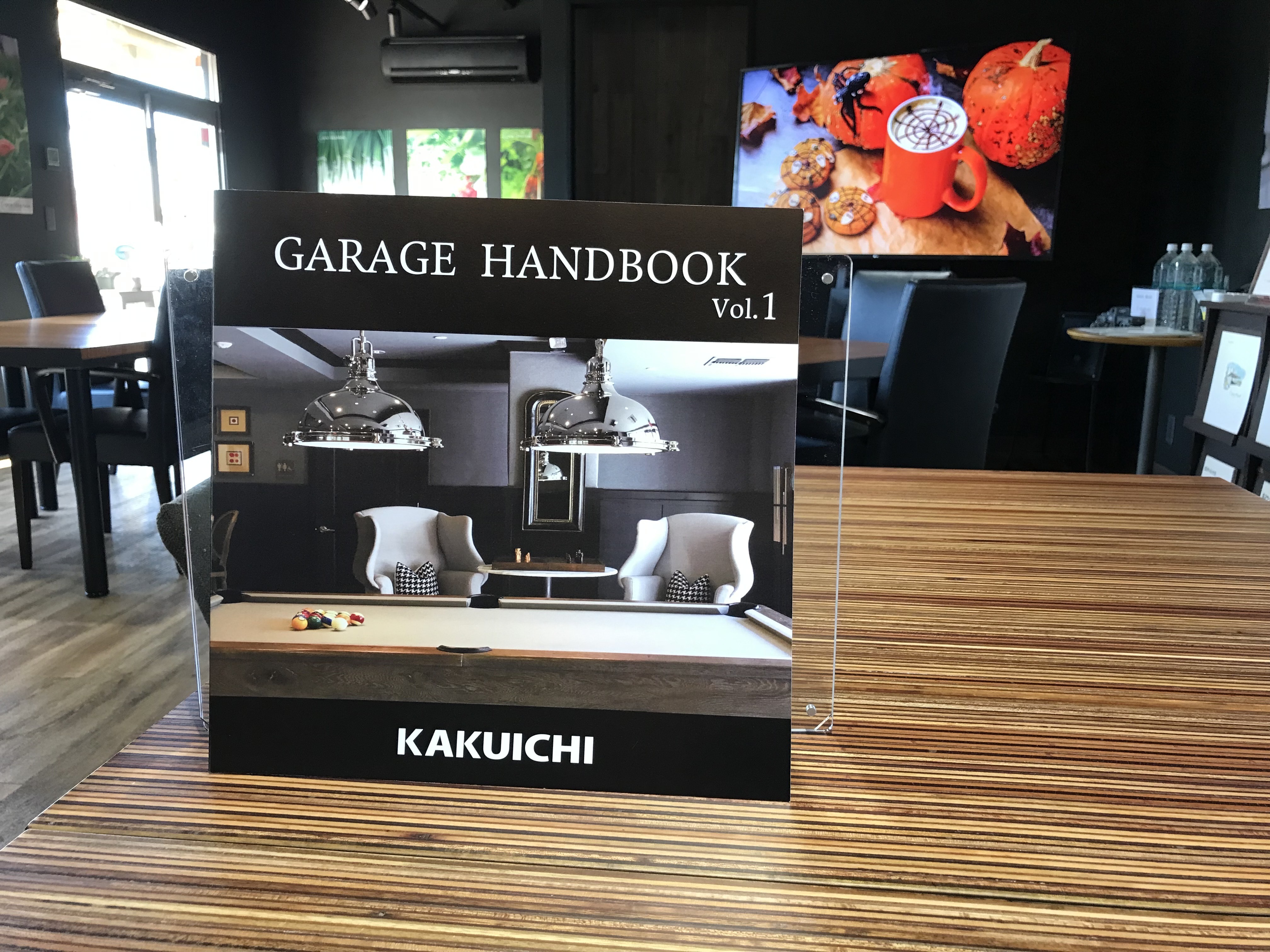 ☆GARAGE　HANDBOOK　Vol.1　できました☆