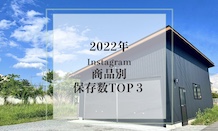 2022年 Instagram保存数TOP3🏅