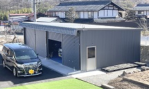 映える ! 4台用ガレージ