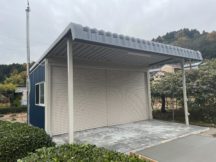 ネイビーブルーが映える💙壁の色が選べるカクイチガレージ🌞