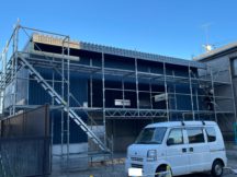 カクイチ広スペースハウスHHH-4040、だんだん形になってきました‼️