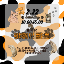 2月22日は猫の日🐱！A-SITE藤枝店で建物相談会を開催✨