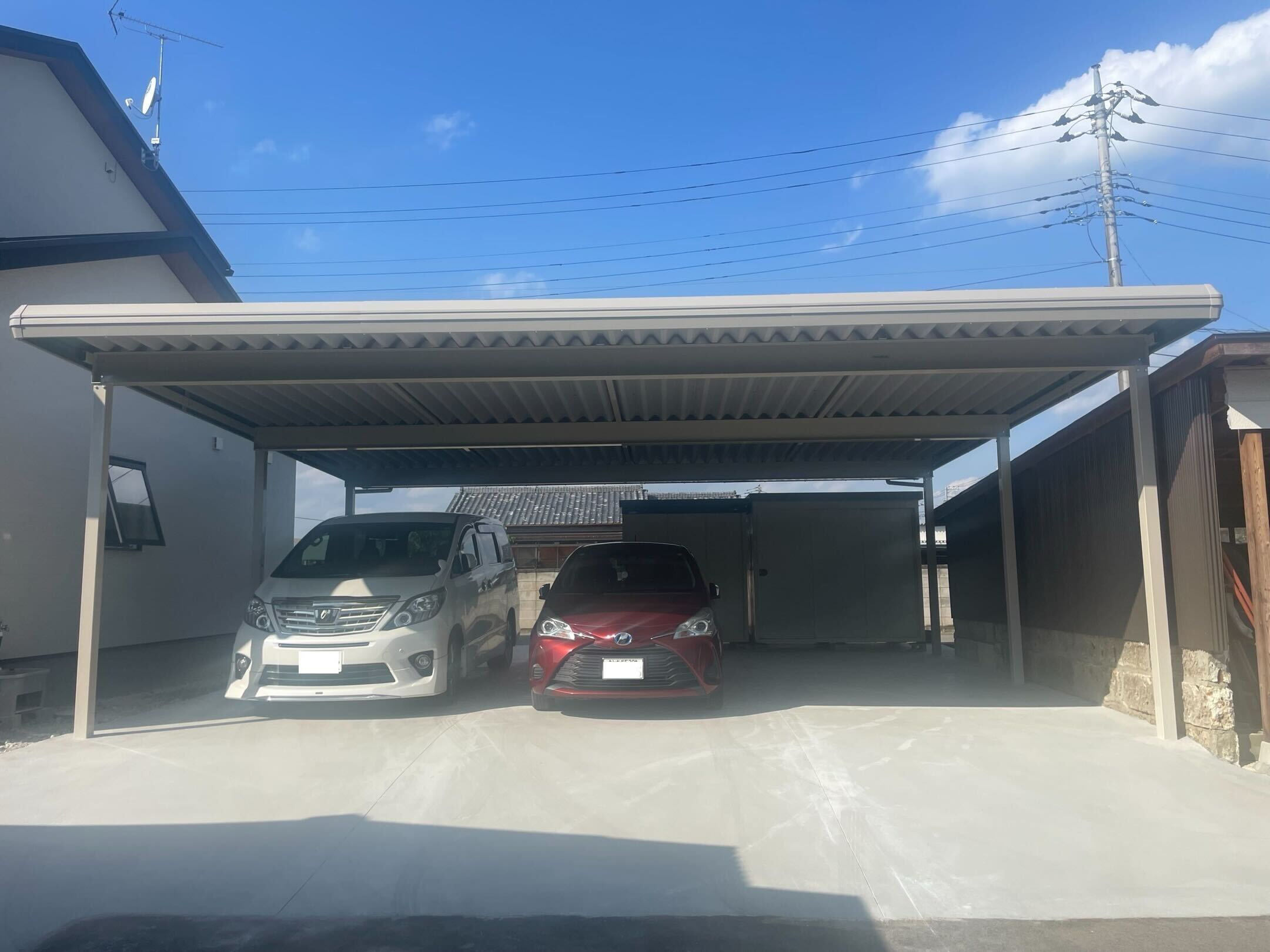 🚙カーポートお客様施工例🚙