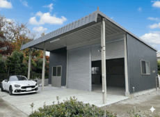 HKS-3031屋根延長施工例！！お客様の用途やご希望に合わせた仕様✨