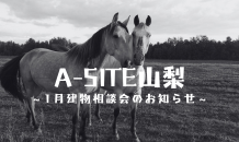 ⛰️A-SITE山梨⛰️〜新年のご挨拶と1月建物相談会のお知らせです🪁！！〜