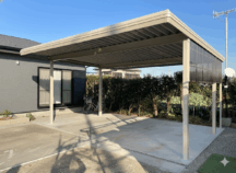 【施工例紹介】高さ（水下）2.6m×間口6.2m｜背の高い車も余裕のカクイチカーポート‼️