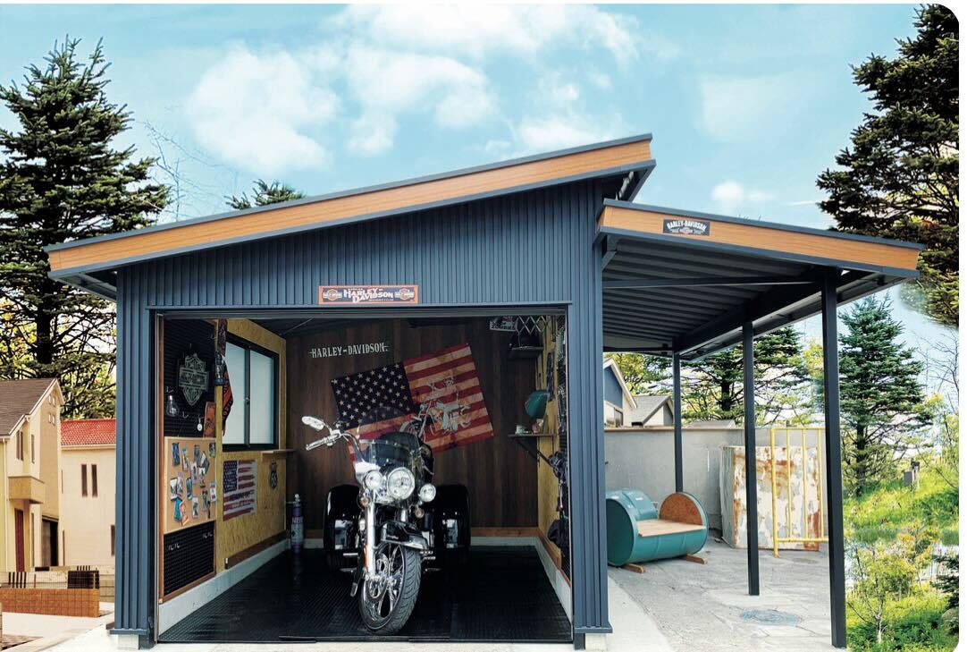 カクイチのバイクガレージ