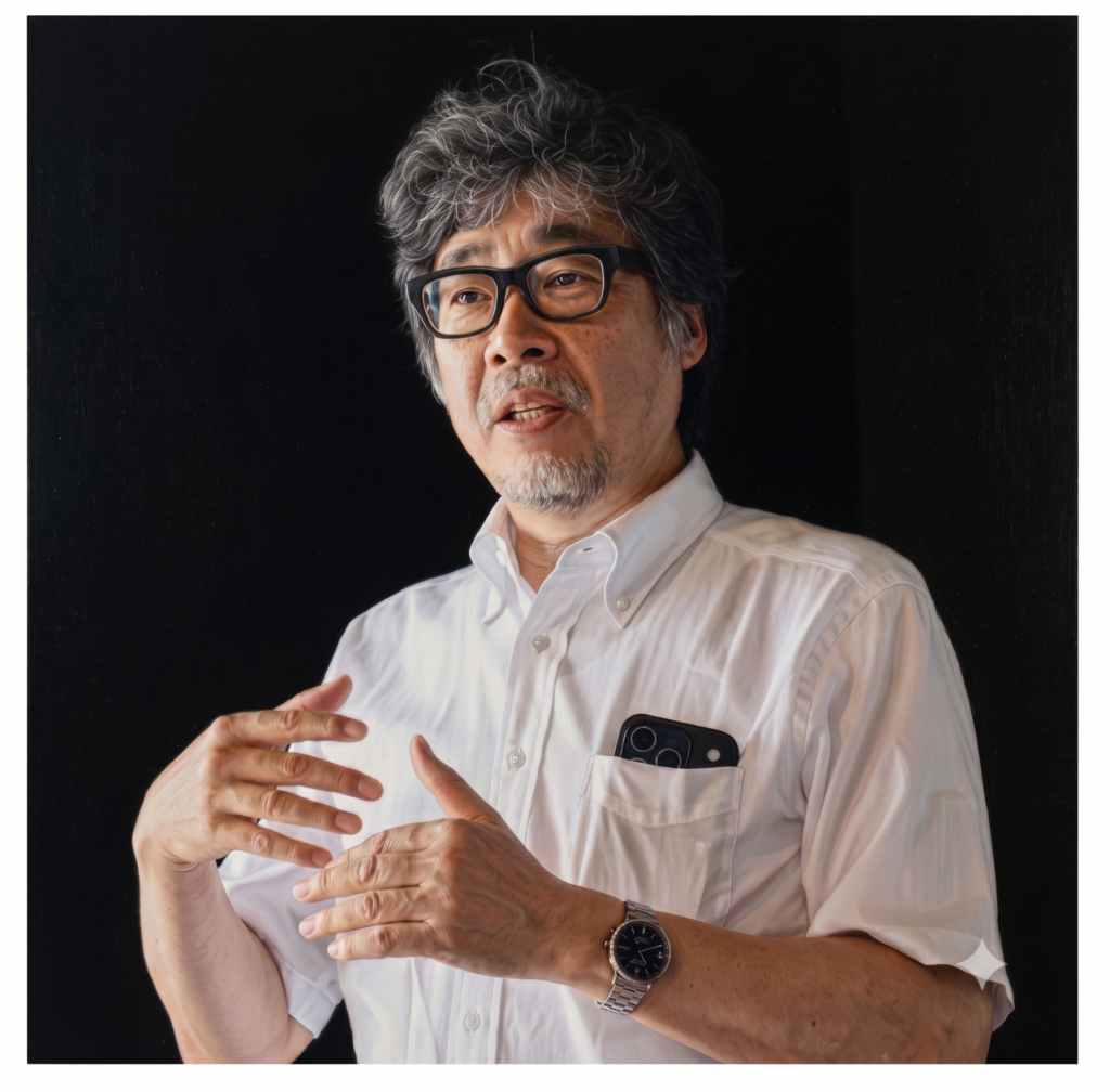 田中離有社長