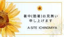 毎日暑～い🥵暑中(酷暑)お見舞い申し上げます🌻暑さに負けず元気な夏を～🍉