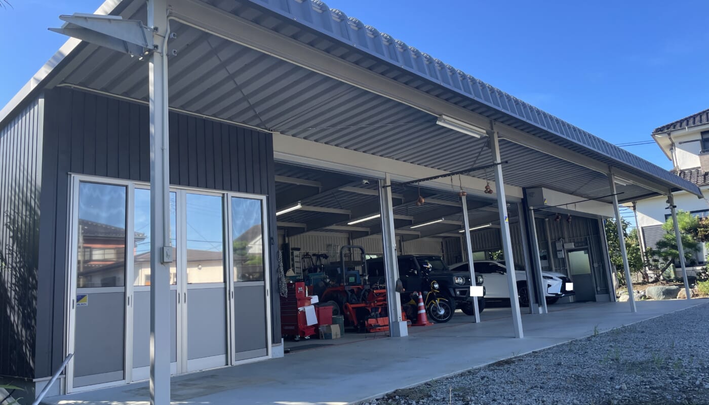 施工例｜農業用倉庫に「休憩スペース」と「トイレ」を。農作業をもっと快適にする倉庫づくり