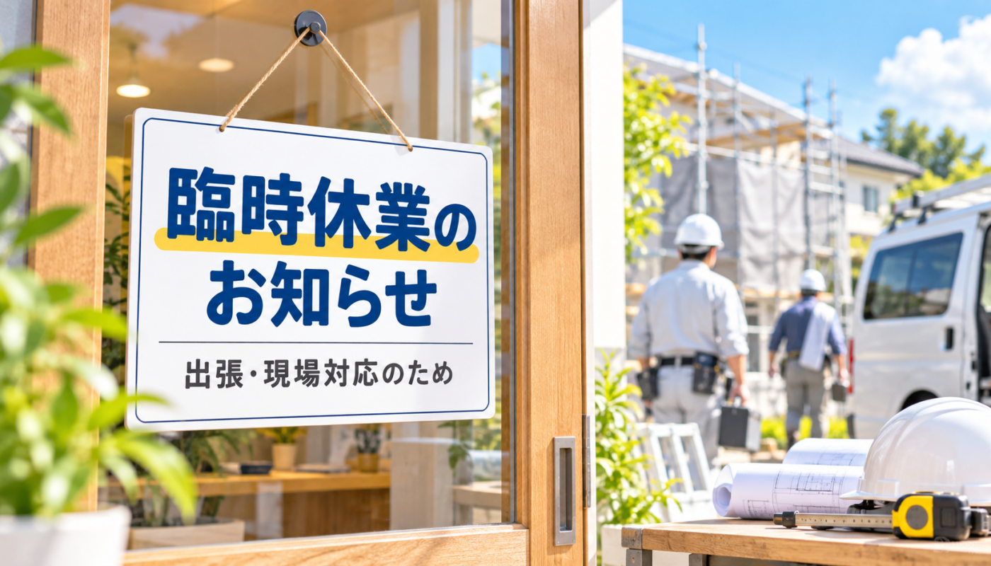 【臨時休業のお知ら