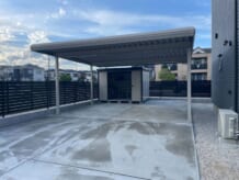 【施工事例】「カーポート×物置」の神配置！「 RG4-5656」