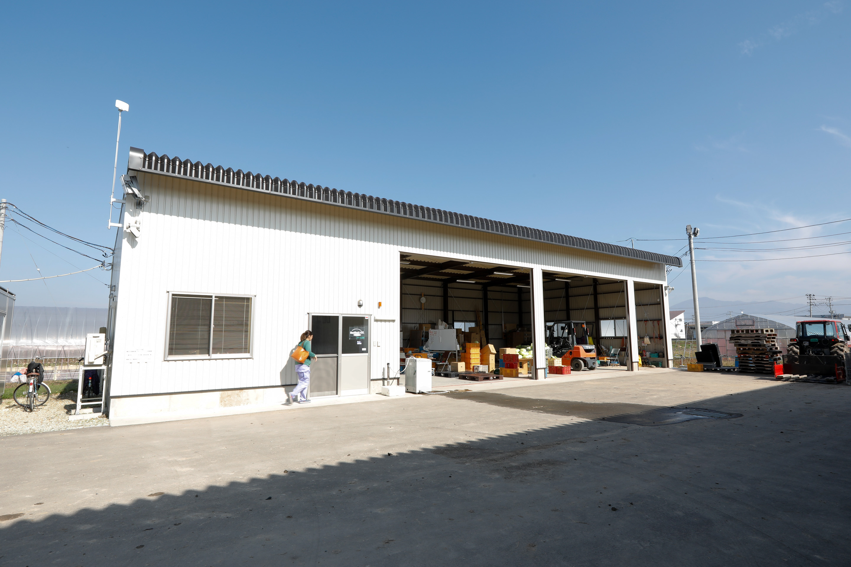 Ku 062 広スペースハウス Hhh 7050 ガレージ 倉庫 農業用倉庫ならカクイチ