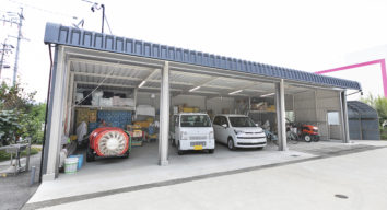 施工例 ガレージ 倉庫 農業用倉庫ならカクイチ