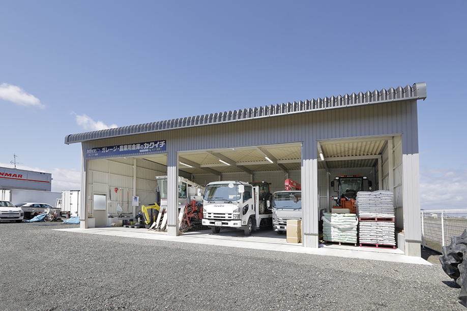 Kn 087 広スペースハウス Hhl 5050 ガレージ 倉庫 農業用倉庫ならカクイチ