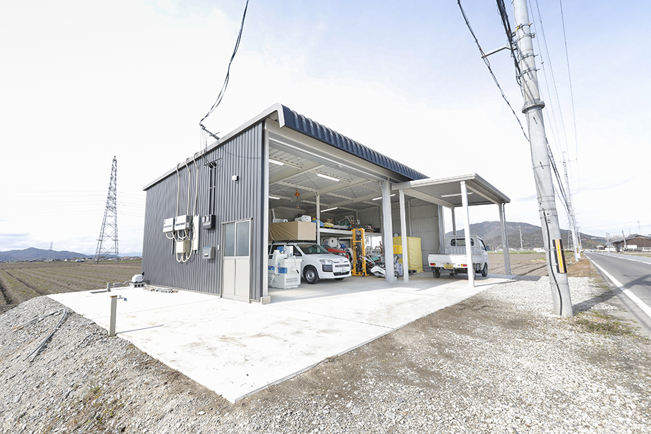 Kn 152 広スペースハウス Hhk4040 ガレージ 倉庫 農業用倉庫ならカクイチ