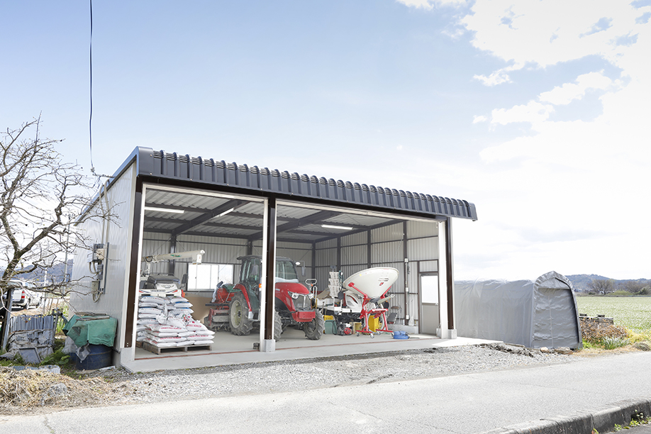 Kn 151 広スペースハウス Hks 3040 ガレージ 倉庫 農業用倉庫ならカクイチ